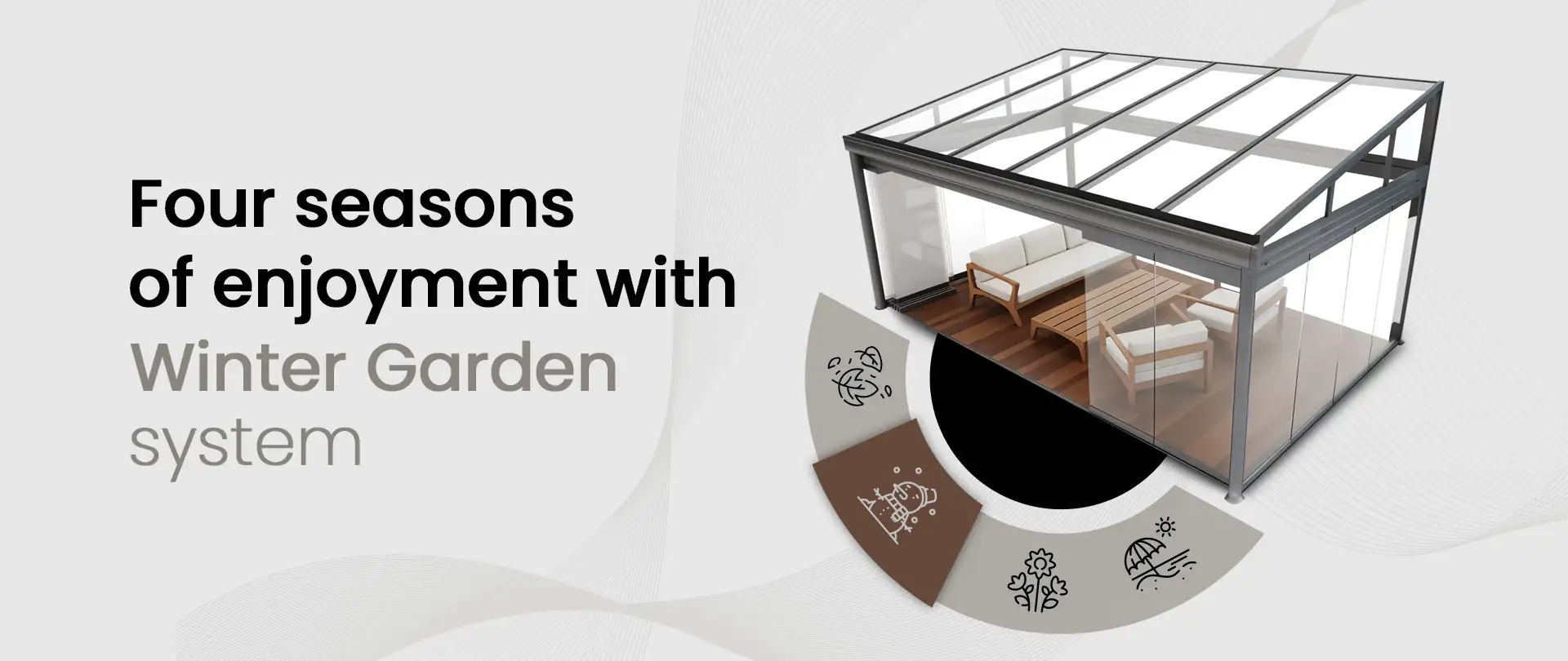 Four Seasons of Enjoyment With Winter Garden System | Mekaline Aluminum